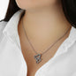 To My Future Wife Double Heart Necklace Message Card