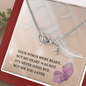 Beautiful Angel Scripted Love Necklace Message Card - TongueOut Shop