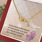 Beautiful Angel Scripted Love Necklace Message Card - TongueOut Shop