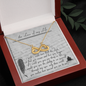 To The Love Of My Life Infinity Heart Necklace