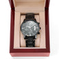 To My Man Engraved Watch for Men