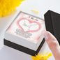 To My Love Scripted Love Necklace Message Card