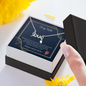 To My Wife Scripted Love Necklace Message Card