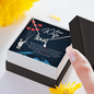 Dear Wife Scripted Love Necklace Message Card
