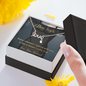 Dear Wife Scripted Love Necklace Message Card