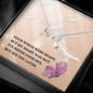Beautiful Angel Scripted Love Necklace Message Card - TongueOut Shop