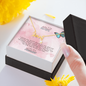 To My Wife Scripted Love Necklace Message Card