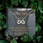 To My Love Infinity Heart Necklace