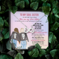 To My Soul Sister Infinity Heart Necklace Message Card