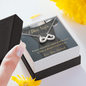 To My Love Infinity Heart Necklace