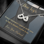To My Love Infinity Heart Necklace