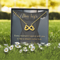To My Love Infinity Heart Necklace
