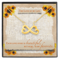 The Love Of My Life Infinity Heart Necklace Message Card
