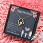 Happy New Years Forever Love Necklace Message Card
