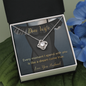 Dear Wife Love Knot Necklace