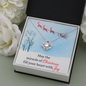 Miracle Of Christmas Love Knot Necklace Message Card