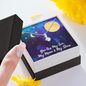 You are my sun, moon and stars Alluring Beauty Necklace Message Card