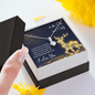 To My One And Only Alluring Beauty Necklace Message Card