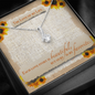 The Love Of My Life Alluring Beauty Necklace Message Card
