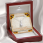 The Love Of My Life Alluring Beauty Necklace Message Card